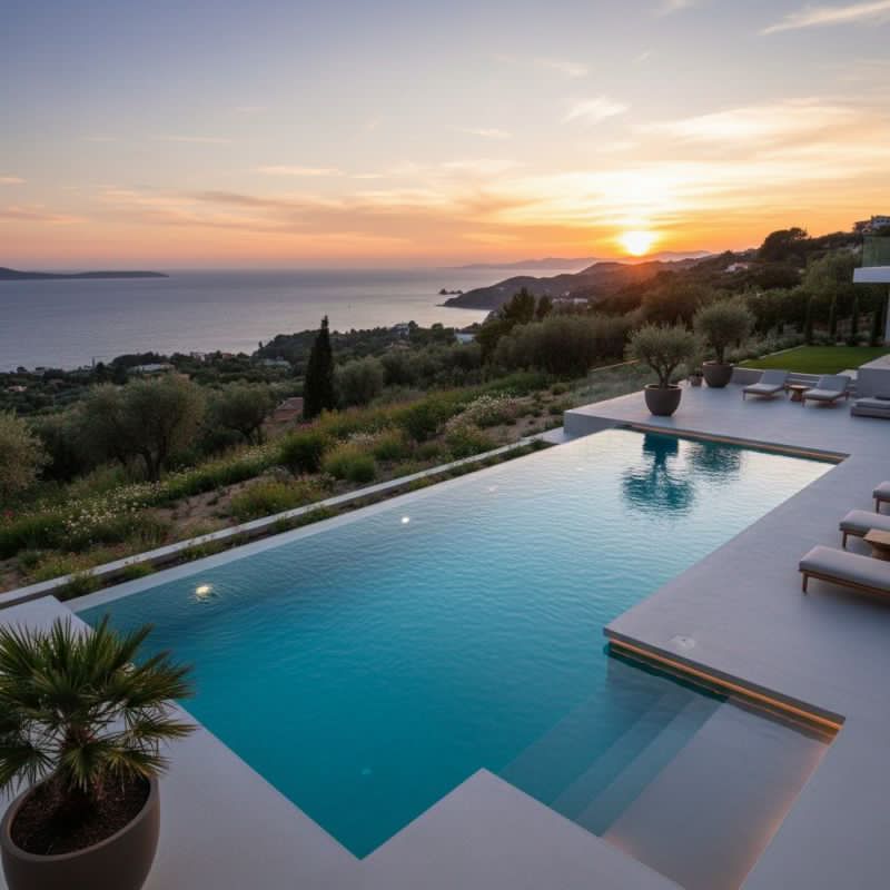 Poolside Concrete Installation